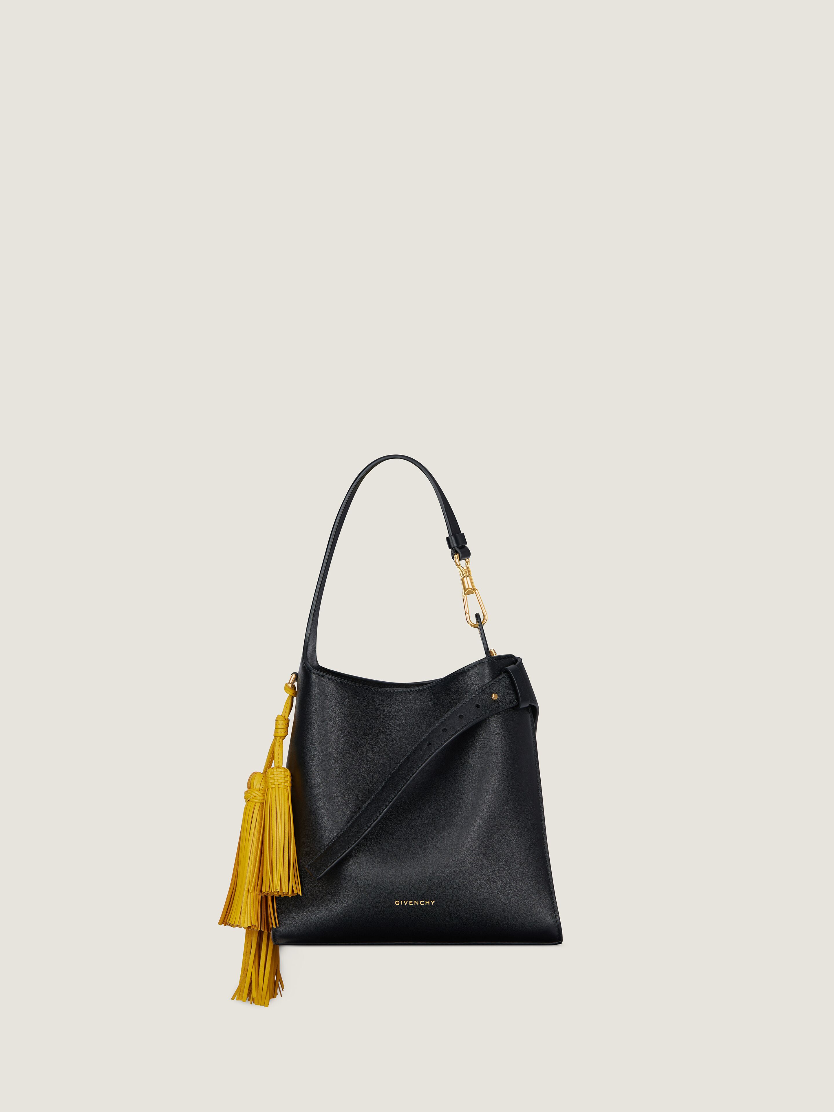 Mini Belted Hobo bag in leather